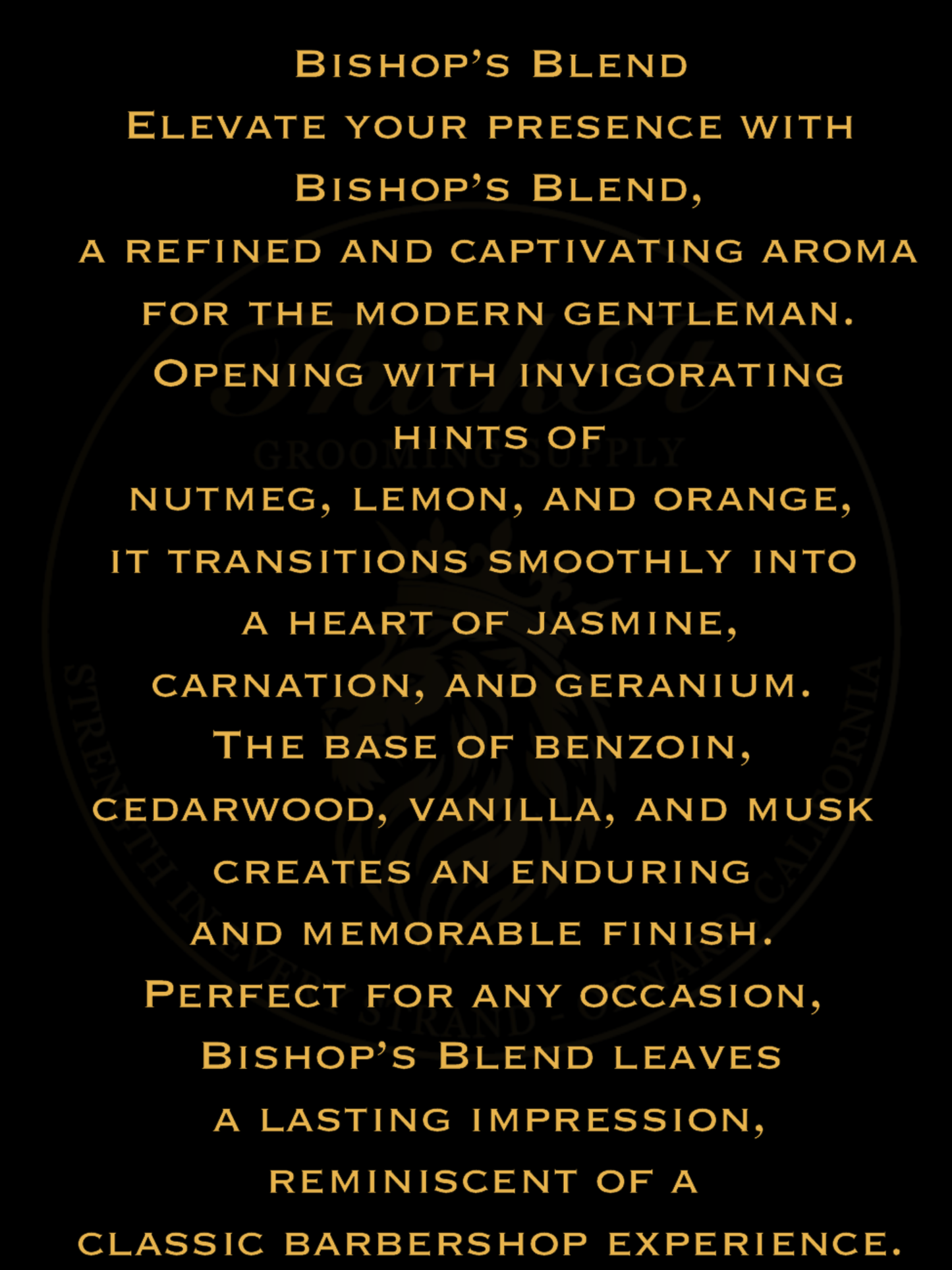1 oz Beard oil